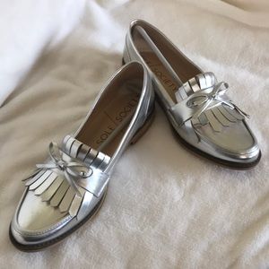 Sole Society Huxley loafer Silver